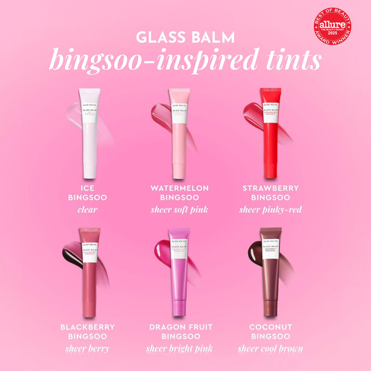 Vegan and cruelty-free Glow Recipe Glass Balm supports ethical skincare choices.