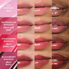Slim tube packaging shown for easy, portable lip care on the go.