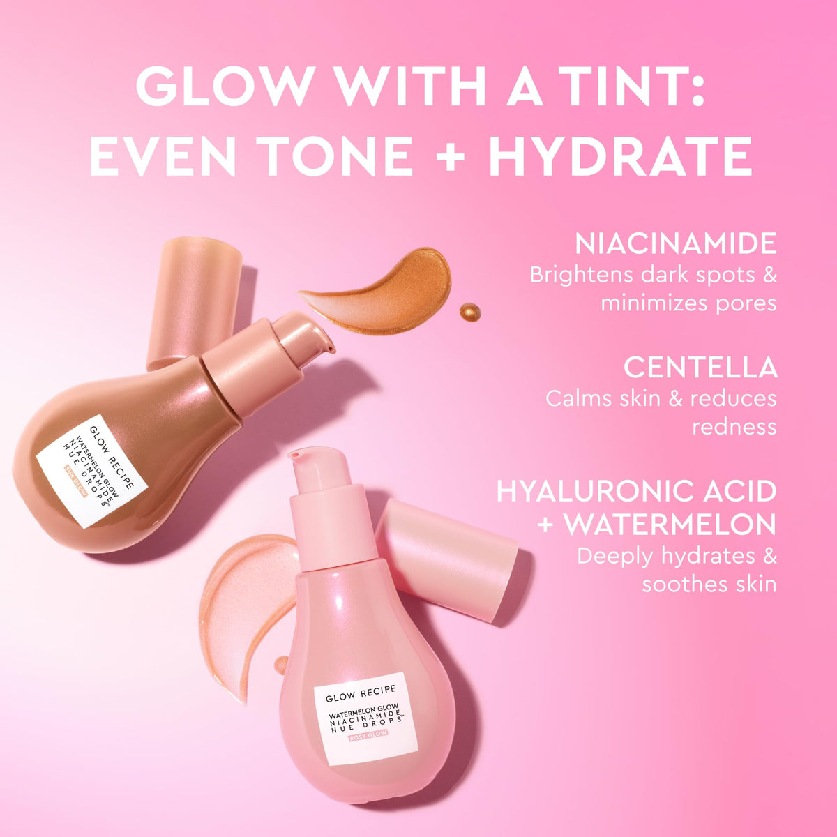 Glow Recipe Hue Drops travel-friendly packaging shown for portability.