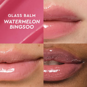 Glow Recipe travel-sized trio arranged for on-the-go beauty touch-ups.