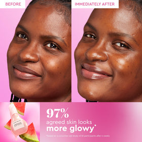 Glow Recipe Niacinamide brightening formula supports smoother skin texture.