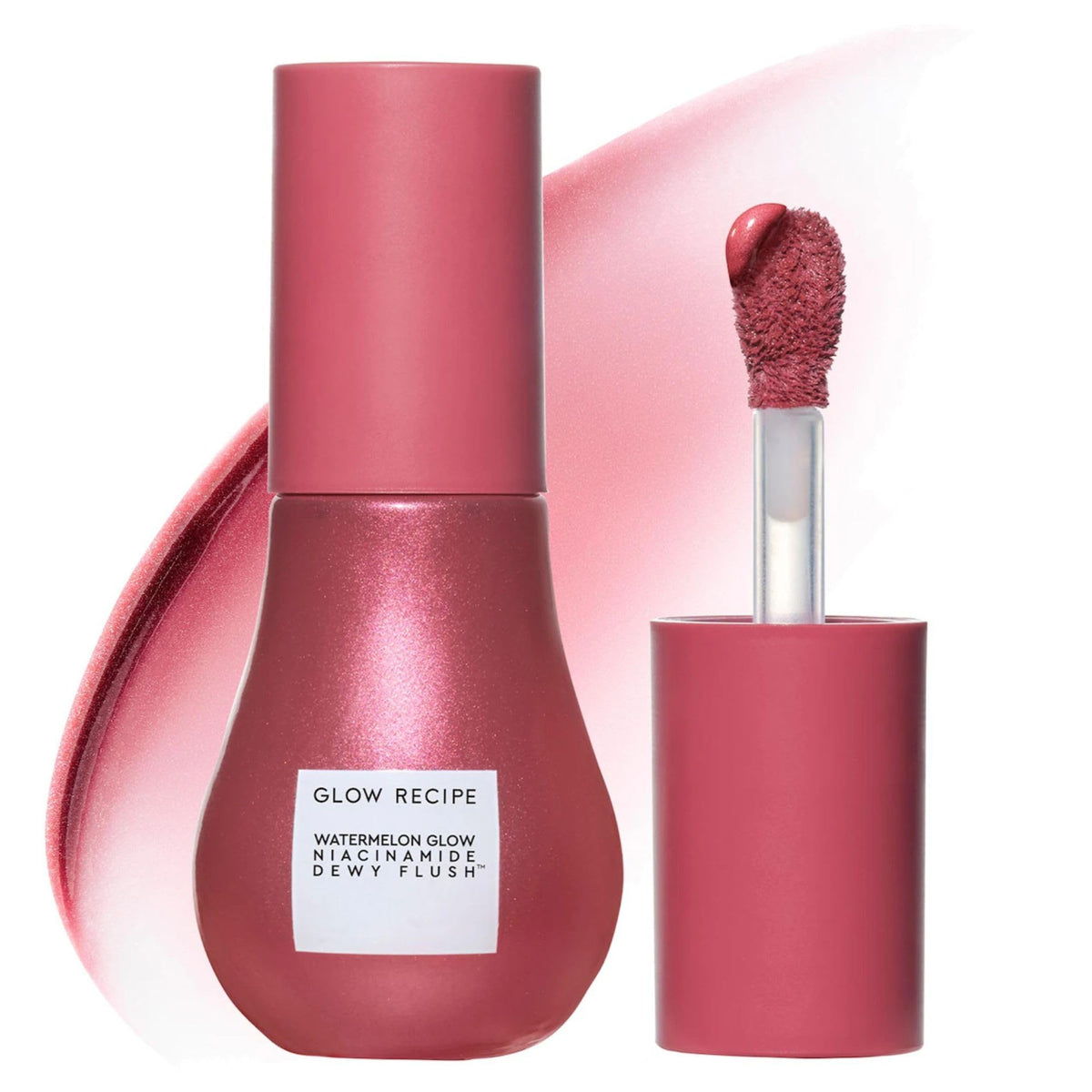 Glow Recipe Niacinamide Dewy Flush Serum bottle for hydrating radiant skin