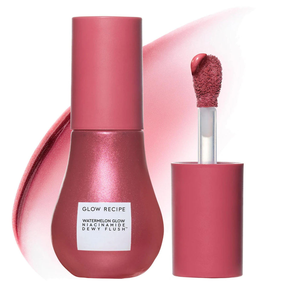 Glow Recipe Niacinamide Dewy Flush Serum bottle for hydrating radiant skin
