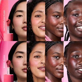 Glow Recipe skin texture close-up shows smoothing and radiance