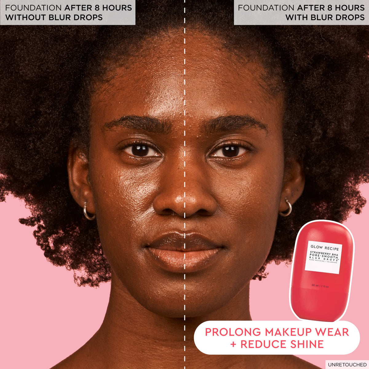 Glow Recipe Strawberry BHA Serum Primer porcelain skin look after use
