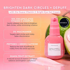 Glow Recipe Illuminating Under Eye Cream tube ready for brightening and depuffing.