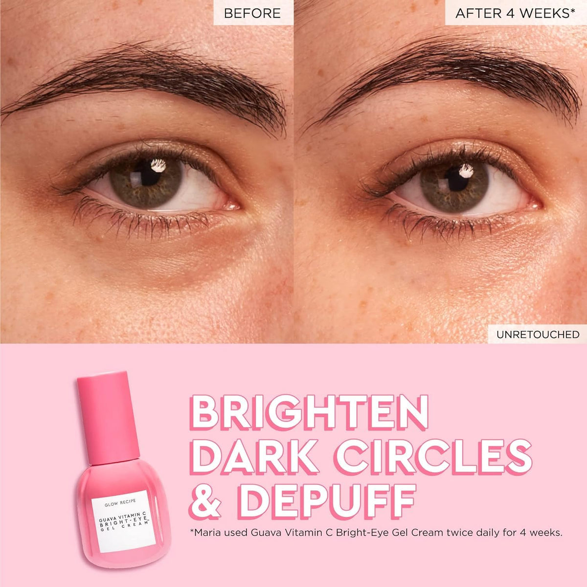 Glow Recipe Vitamin C Serum texture showing silky finish for quick absorption.