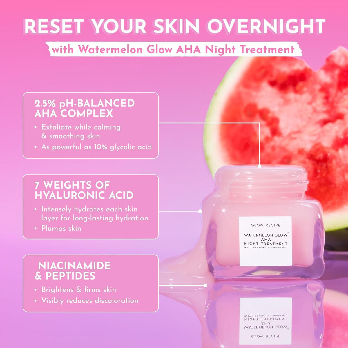 Glow Recipe Watermelon Glow Niacinamide Dew Drops 15ml bottle for balanced skin.