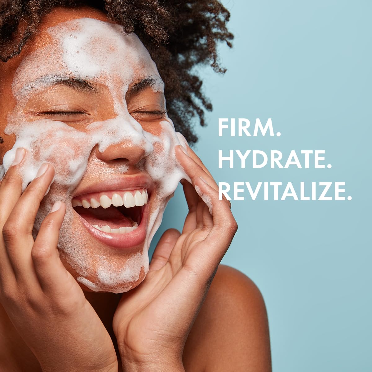Glowbiotics probiotic revitalizing cleanser ingredients lime and vitamin C display natural antioxidant boost.