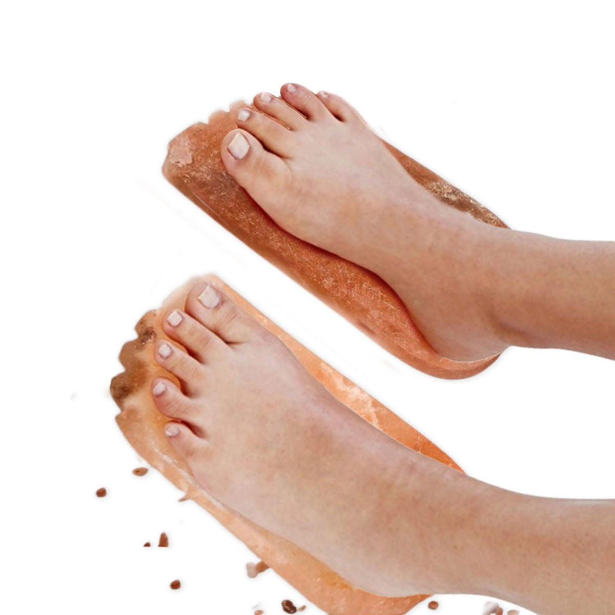 Glowyn Pink foot bricks used for a relaxing foot soak ritual