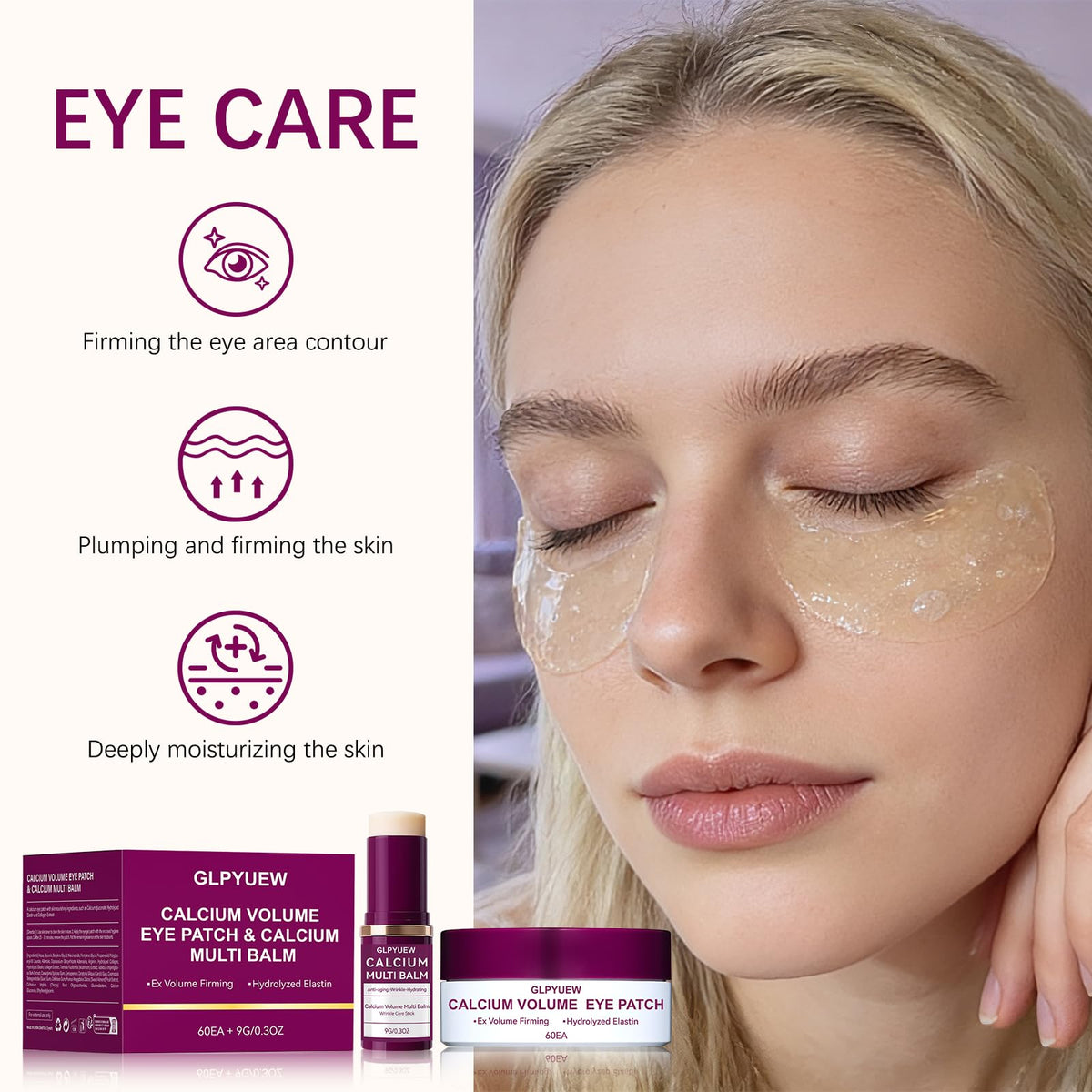 GLPYUEW Balm texture is silky and non-greasy on skin.