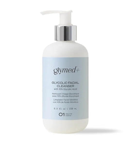 GlyMed Plus Age Management Gentle Facial Wash bottle for balanced, hydrated skin