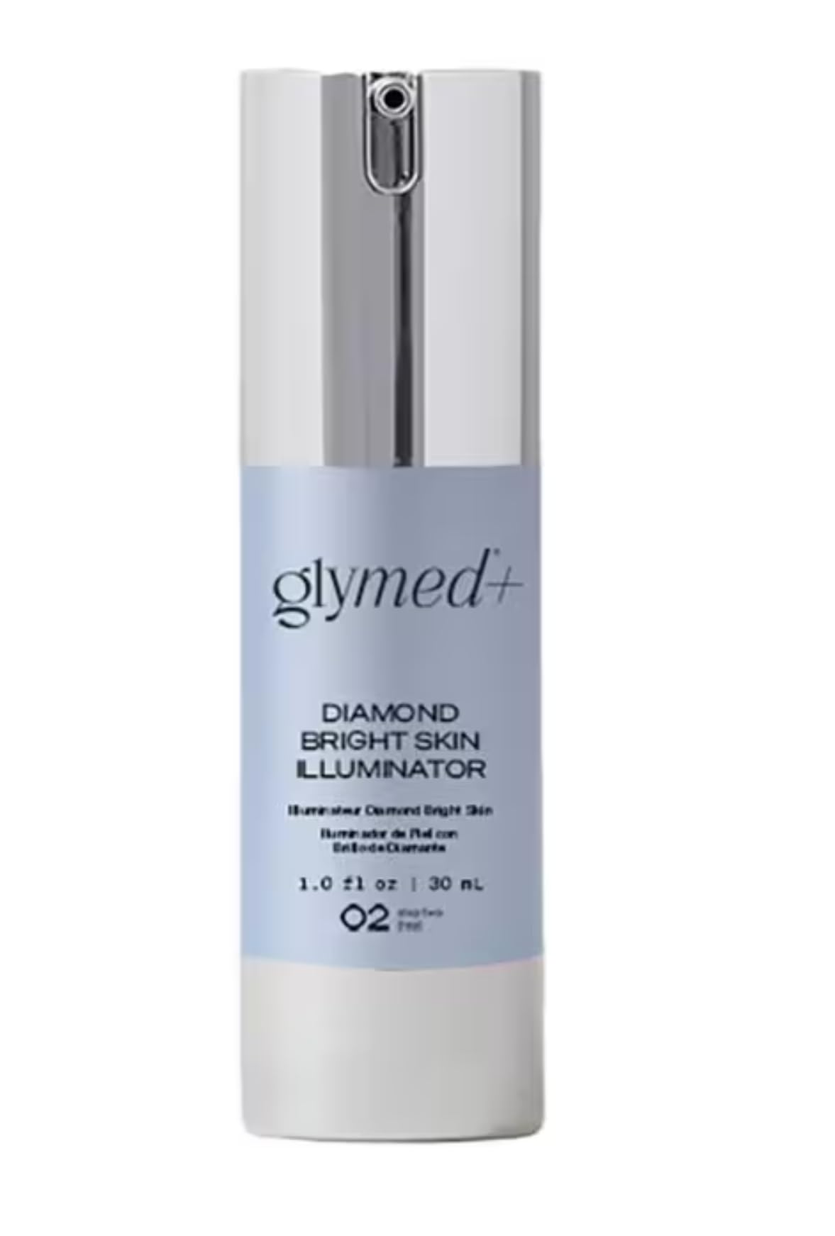 GlyMed Plus Diamond Bright bottle for even skin tone and radiant glow.