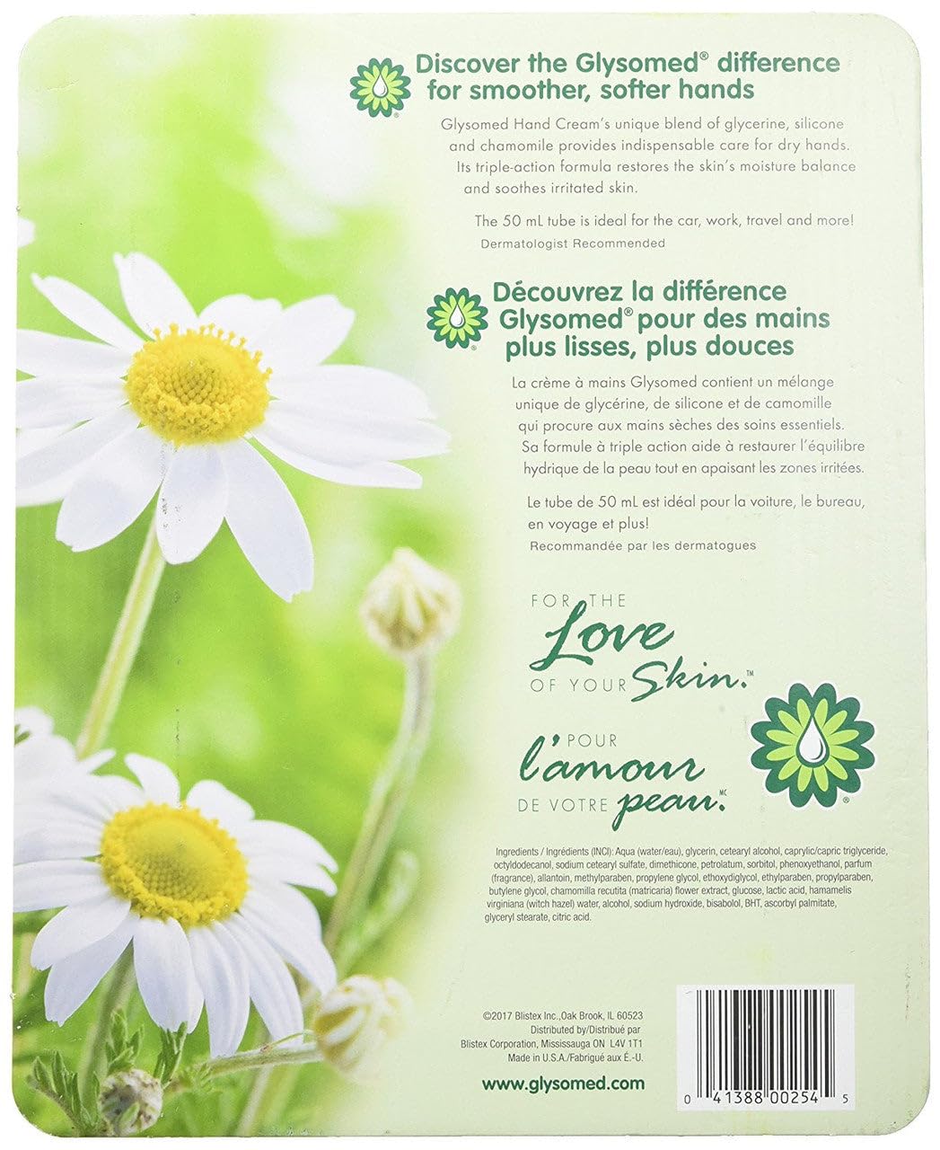 Glysomed hand cream rich non-greasy formula leaves skin nourished.