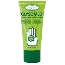 Glysomed Hand Cream Trio Pack in use on hands for soothing moisture.