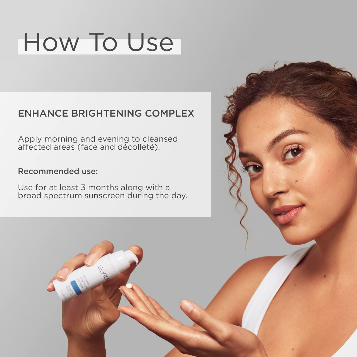 Silky, non-greasy texture suggests rapid absorption.