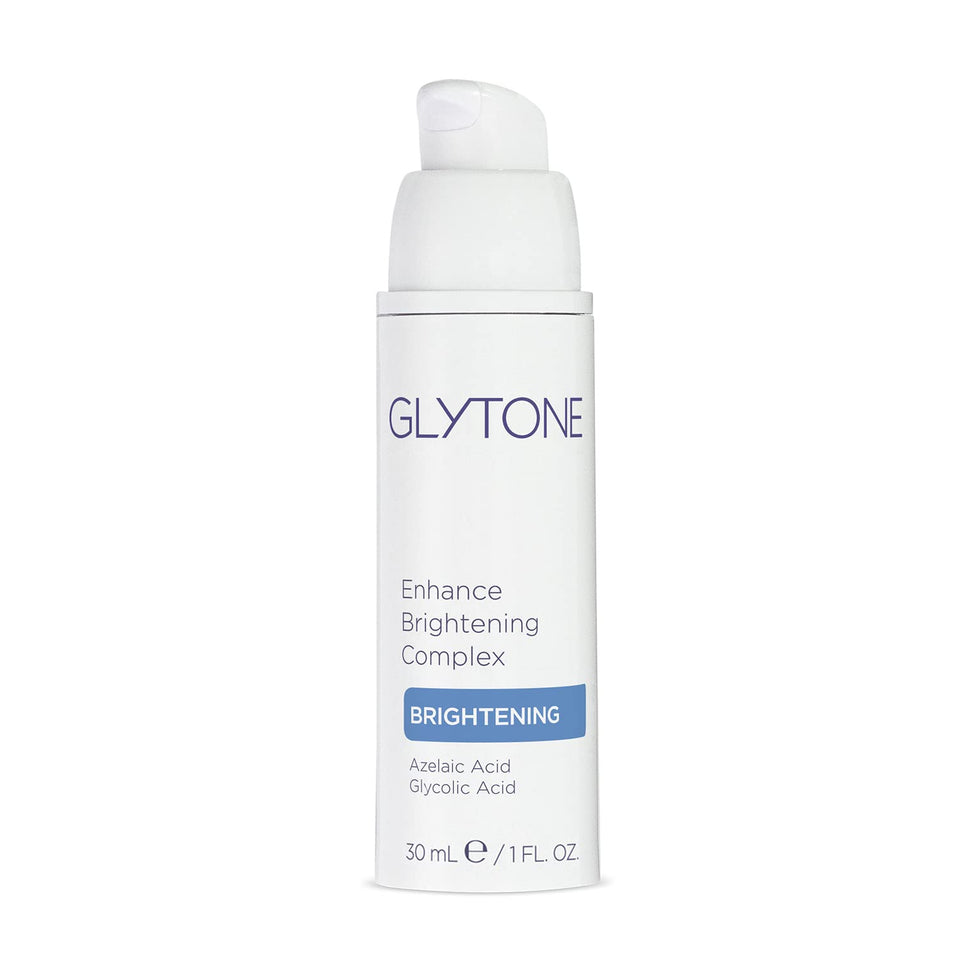 Glytone Enhance Brightening Cream jar ready for daily use, brightening complexion.