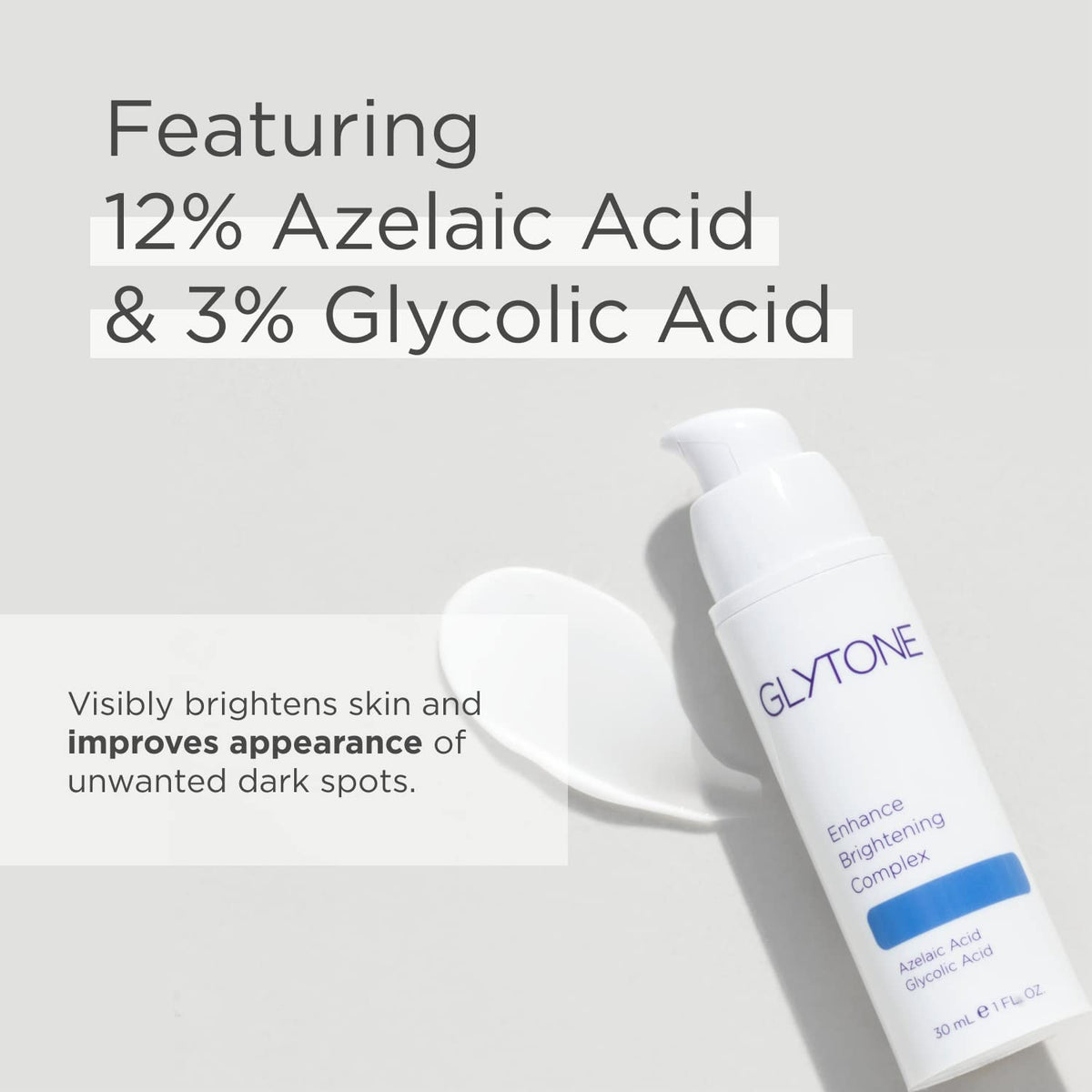 Travel-friendly 1 fl oz packaging for on-the-go brightening routine.