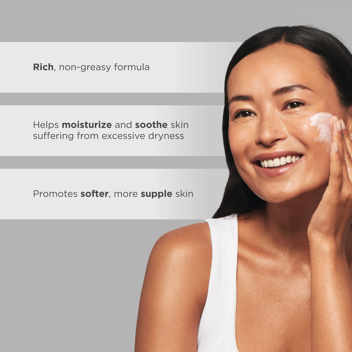 Glytone Hydrating Cream texture is smooth and non-greasy, ideal under makeup.