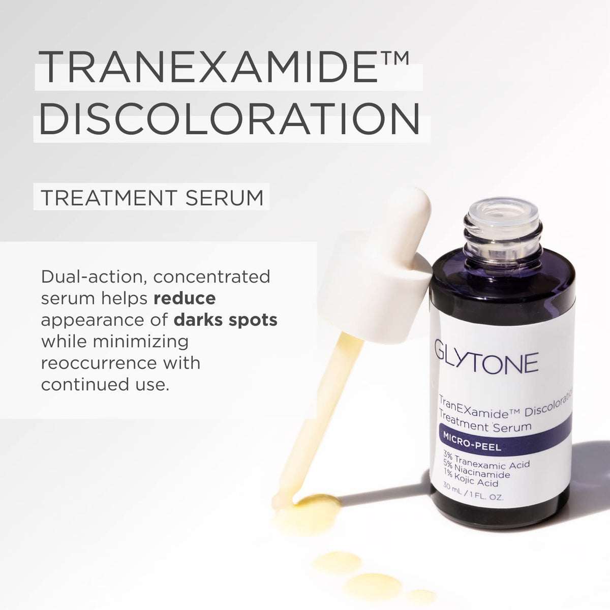 Glytone packaging highlighting fragrance-free formula for sensitive skin