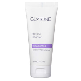GLYTONE Mild Gel Cleanser bottle pour—refreshing cleanse for all skin types.