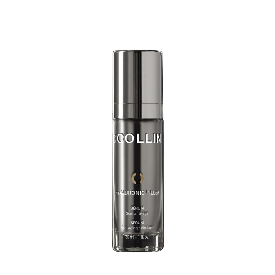 G.M. COLLIN Hyaluronic Filler Serum bottle for easy hydration and smoother skin.