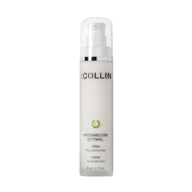 G.M. COLLIN Hydramucine Optimal Cream bottle close-up highlighting premium packaging and hydration