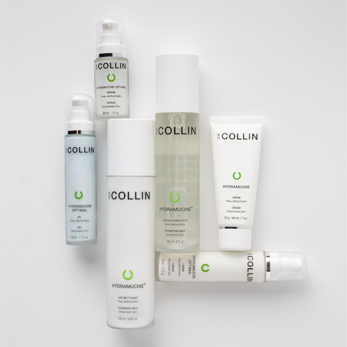 G.M. COLLIN Hydramucine Optimal Cream packaging with logo for luxury hydration