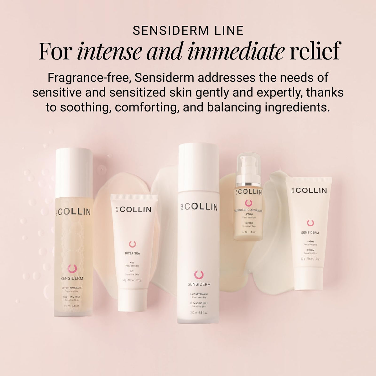 Face application shows ready-for-makeup base and revitalized look.