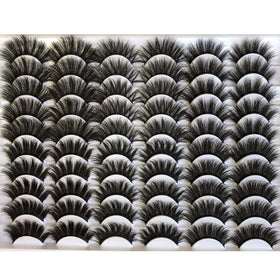 GMAGICTOBO false eyelashes with 30-pair set for bold evenings
