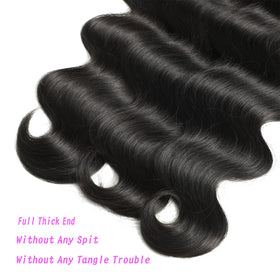 GNVO 12A body wave bundles 24 inches, silky texture for elegant drape