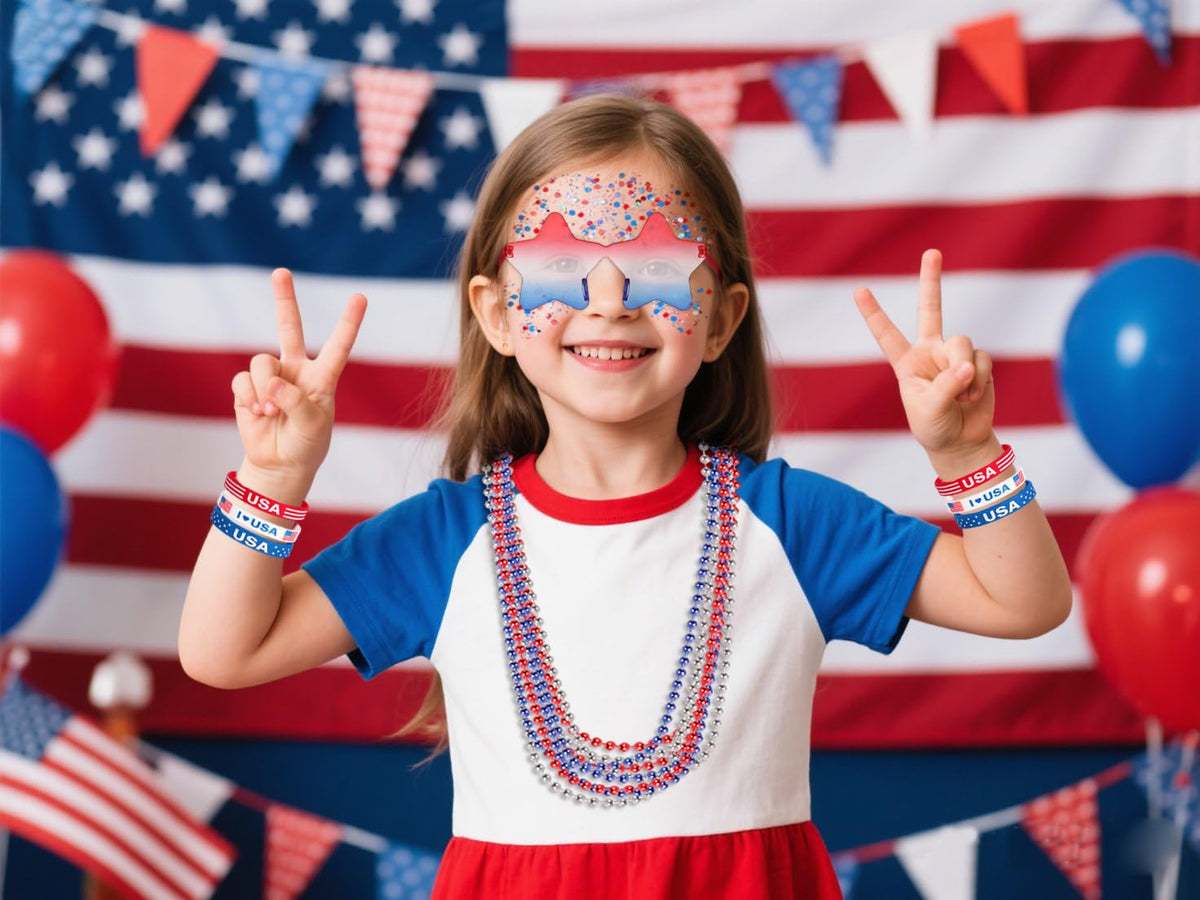 Go Ho patriotic party setup photo inspires festive accessorizing