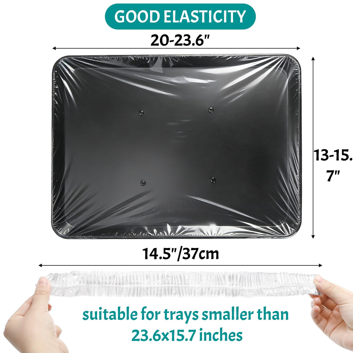 Goaste tattoo tray cover shows elastic closure for quick placement
