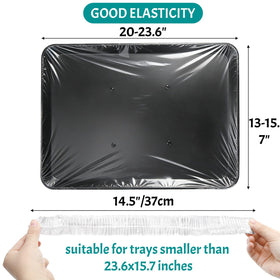 Goaste tattoo tray cover shows elastic closure for quick placement