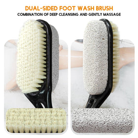 Gobiteli Foot Scrubber hanging design keeps it within easy reach.
