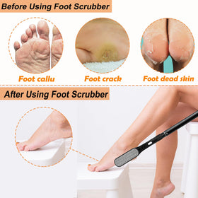 Gobiteli foot scrubber hanging design keeps tools within easy reach.