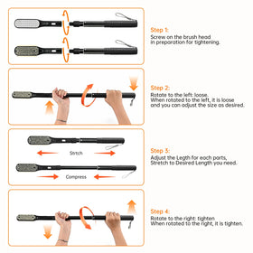Gobiteli travel-length design stays compact for on-the-go foot care.
