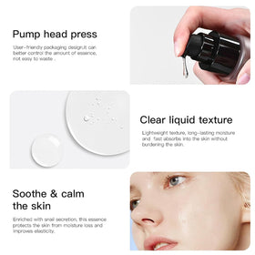 GOCAYRRY Advanced Snail Mucin packaging on table for easy storage.
