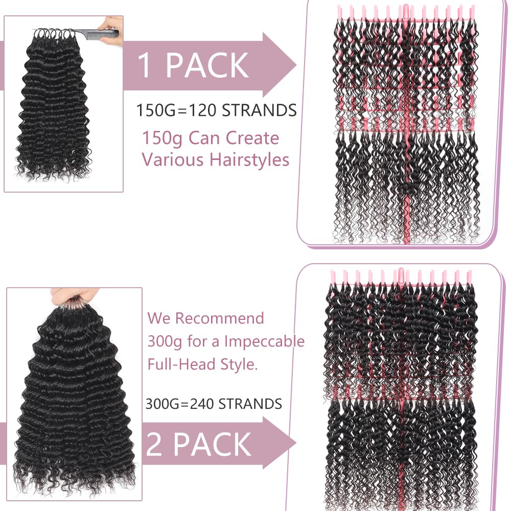 Goday pre-separated 120 strands simplify even, full-head styling.