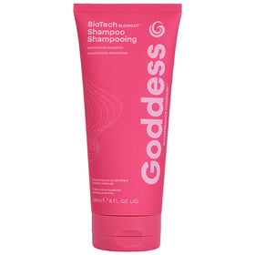 Goddess Maintenance Biotech Restorative Hair Shampoo bottle for color-safe cleansing