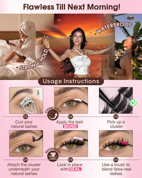 Goddvenus 300+ clusters in 10-20mm offer versatile styling options.
