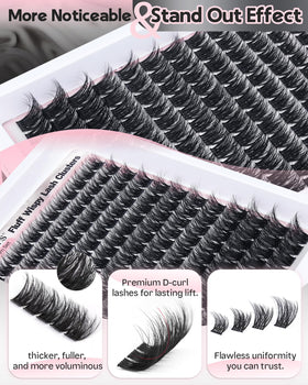 Goddvenus precision tweezers for clean, precise cluster placement.