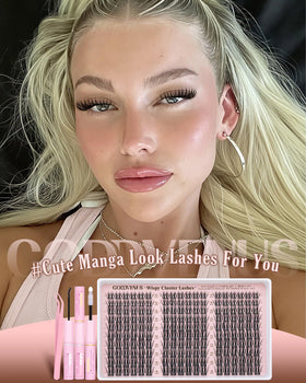 Goddvenus spiky wispy design defines each lash for drama