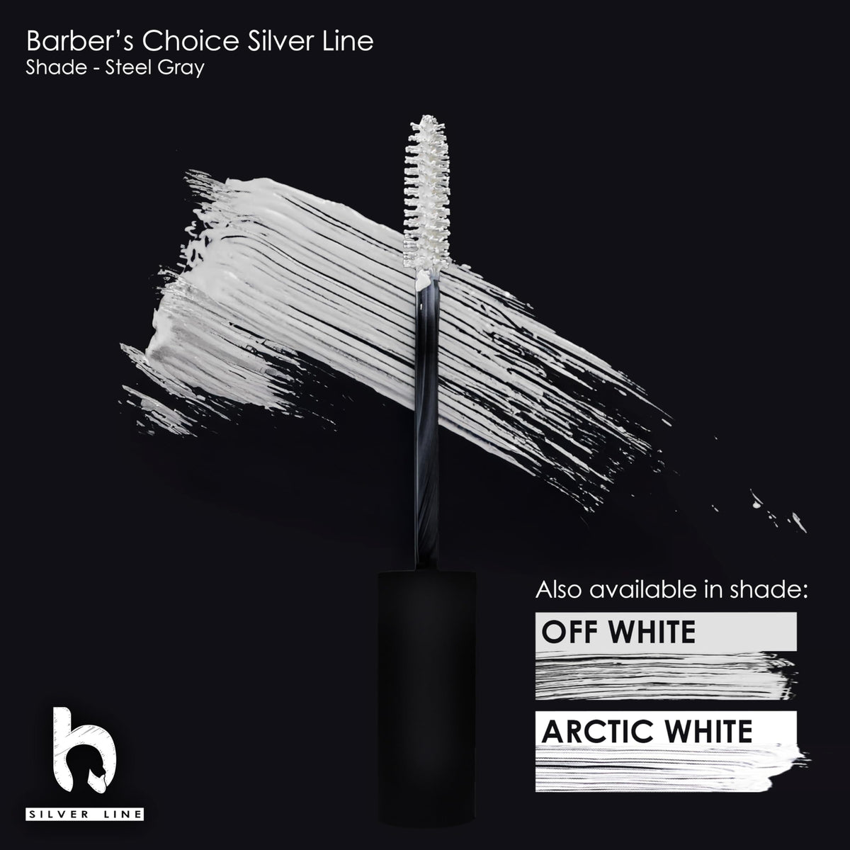 Godefroy Silver Line neutralizes yellow tones for a cooler beard