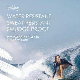 Godefroy fast-acting brow color formula for quick, natural-looking results.