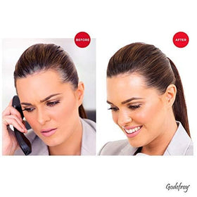 Godefroy hair color tint kit not lightening hair and suitable for non-eyebrow use.