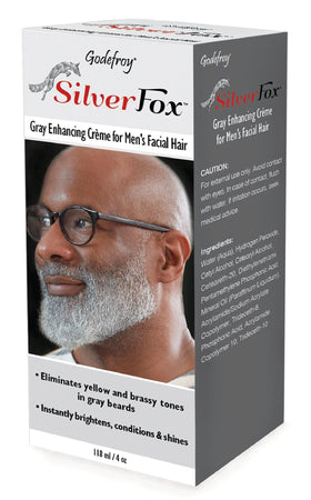 Godefroy Silver Fox bottle pour demonstrates quick absorption for a clean, non-greasy finish.
