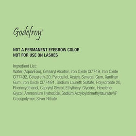 Godefroy travel-friendly brow color kit ideal for on-the-go touch-ups.