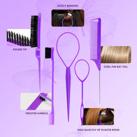 Goffing baby clips help create quick, playful updos.
