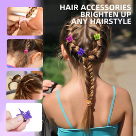 Goffing rat tail comb assists smooth parting and detangling.